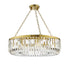 Signature 8 Light Gold Pendant